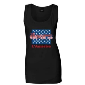 Image of The Doors - L'America Womens Large T-Shirt - Black