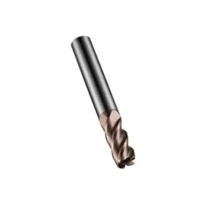 Image of Schaftfraser S523 DORMER D.10mm R.2mm HM TiSiN 40Grad Z.4 DORMER