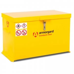 image of Armorgard Transbank Chem Chemicals Secure Storage Box 880mm 485mm 540mm