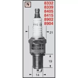 Image of CHAMPION Spark plug RN12YC/OE042