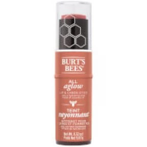 image of Burt's Bees 100% Natural All Aglow Lip & Cheek Stick 8.5g (Various Shades) - Peach Pond