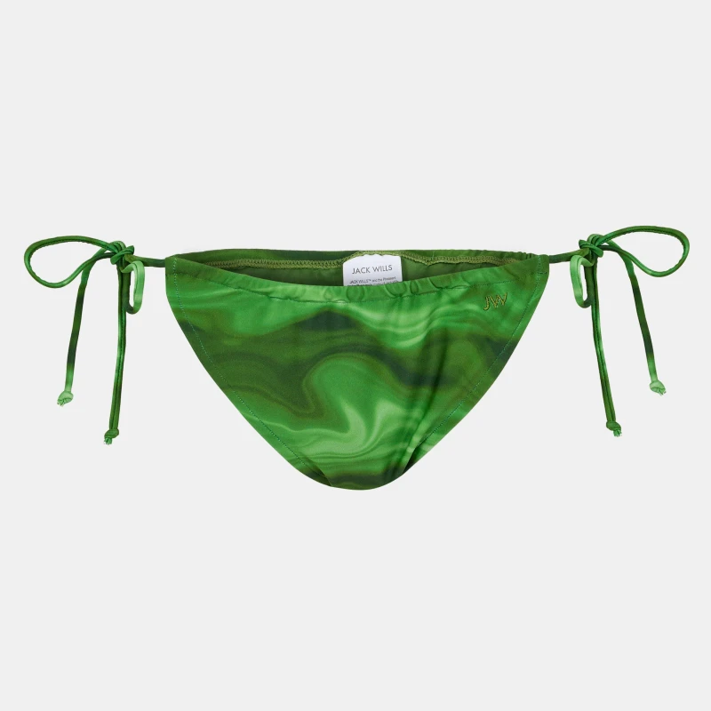 Image of Jack Wills Adjustable Bikini Bottom - Green Green 8
