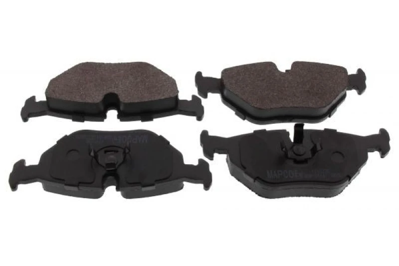 Image of MAPCO 6532 Brake pad set Rear Axle, excl. wear warning contact, with anti-squeak plate Brake Pad Set,disc brake (402)