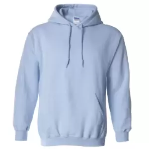 Image of Gildan Heavy Blend Adult Unisex Hooded Sweatshirt / Hoodie (2XL) (Light Blue)