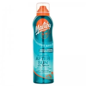 image of Malibu Continuous Spray Aloe Vera After Sun Gel Spray 175ml