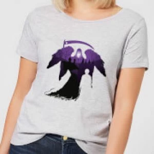 Image of Harry Potter Gravestone Womens T-Shirt - Grey - 3XL