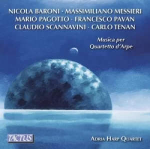 Image of Adria Harp Quartet Musica Per Quartetto DArpe by Adria Harp Quartet CD Album