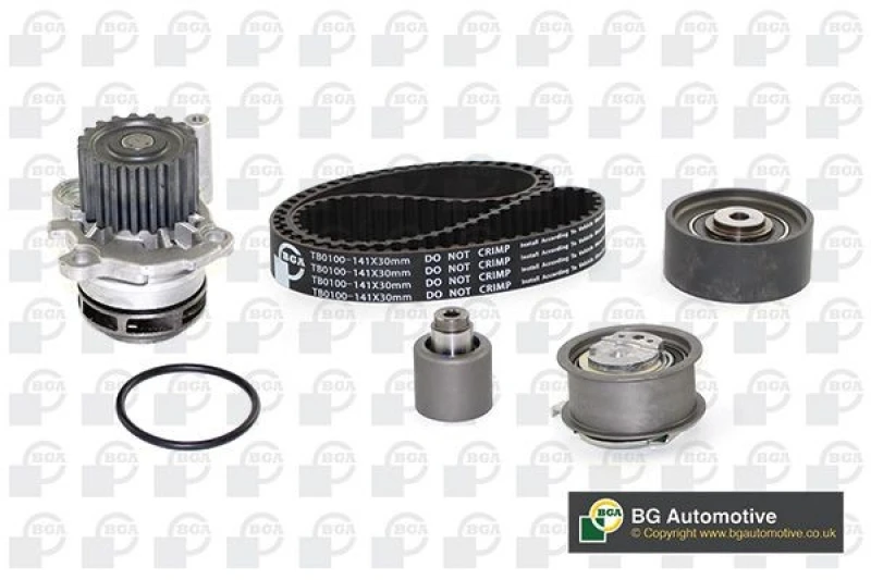 Image of BGA Water pump and timing belt kit BGA TB0130CPK