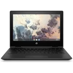 Image of HP Chromebook x360 11 G4 N4500 29.5cm (11.6") Touch Screen HD Intel Celeron 4GB LPDDR4x-SDRAM 32GB eMMC WiFi 6 (802.11ax) ChromeOS Black