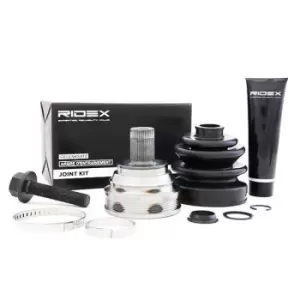 Image of RIDEX CV Joint 5J0076 Axle Joint,Joint Kit, drive shaft AUDI,SEAT,A4 Avant (8ED, B7),A4 Avant (8E5, B6),A4 Limousine (8E2, B6),A4 Limousine (8EC, B7)