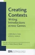 Image of creating contexts writing introductions across genres