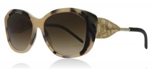 Image of Burberry BE4208Q Sunglasses Light Tortoise / Gold 350113 57mm