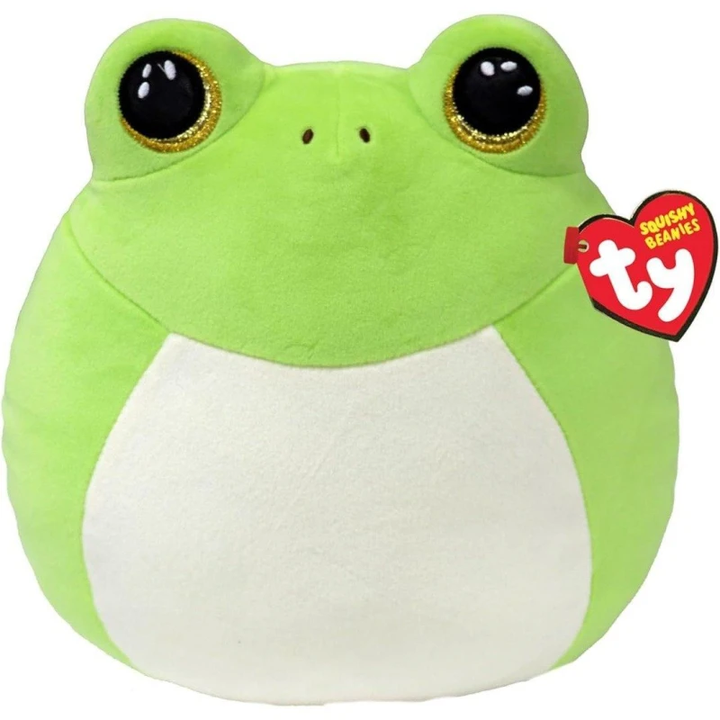 Image of Ty Squishy Beanie Snapper Frog 10" Multi