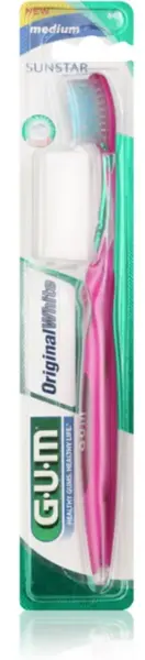 Image of Gum Original White Medium Toothbrush