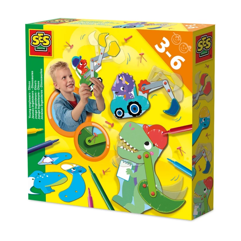 Image of SES Creative Young engineers - Dinos Multi unisex One Size