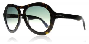Image of Tom Ford Isla Sunglasses Dark Havana 52W 56mm