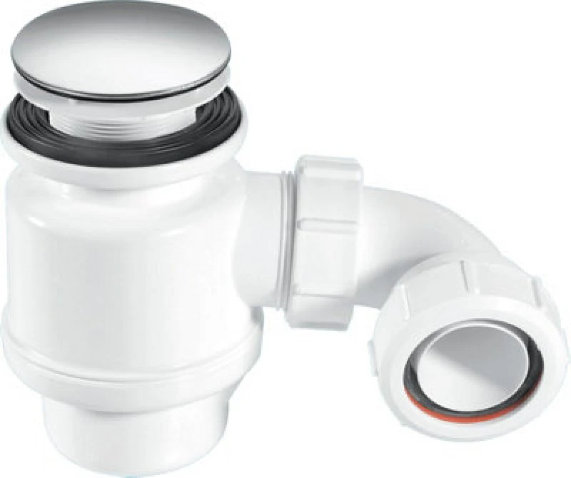 Image of Mcalpine Stw4-M 50mm Water Seal Shower Trap With Universal Outlet