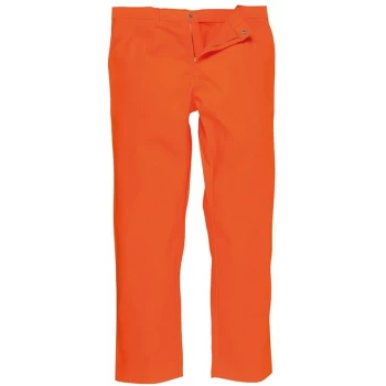 image of Portwest - BZ30ORRL - sz L Bizweld Trousers - Orange