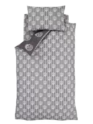 Image of Catherine Lansfield Skulls Single Duvet Cover