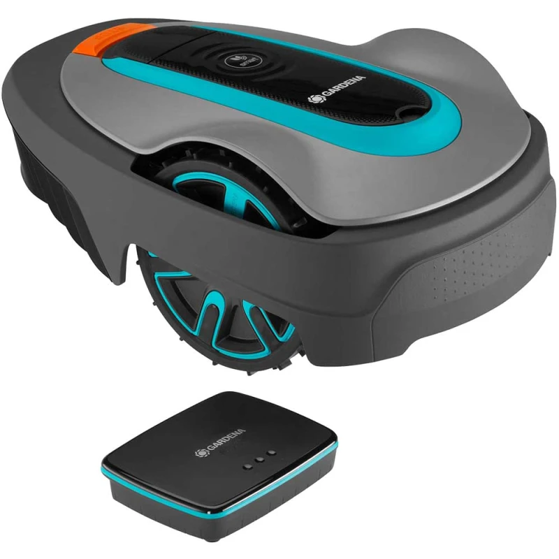 Image of Gardena Smart SILENO CITY Robotic Lawnmower 500 Set SILENO CITY 19602-68 Batteries: 1 x 2ah Integrated Li-ion