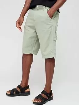 Image of Tommy Jeans Aiden Carpenter Short, Light Green, Size 30, Men