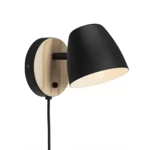 Image of Nordlux Theo Reading Light Black, GU10