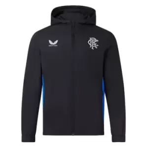 Image of 2023-2024 Rangers Match Day Lightweight Training Jacket (Black)