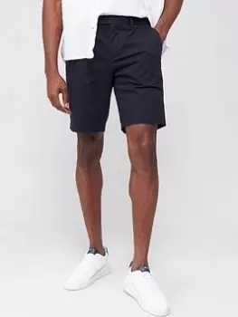 image of Ted Baker Ashford Chino Shorts - Dark Navy , Dark Navy, Size 3, Men