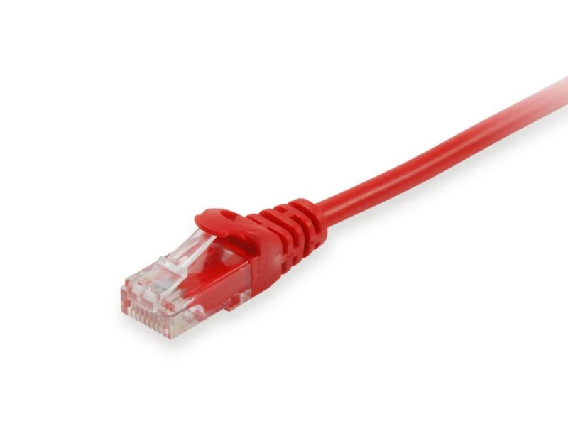 Image of Equip Cat.6A U/UTP Patch Cable. 0.5m. Red