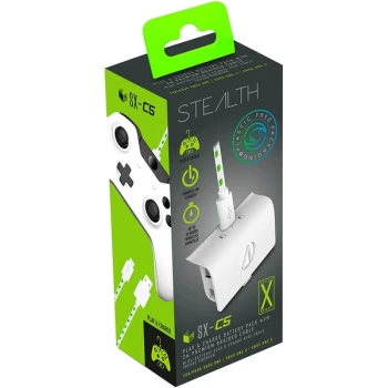 image of Stealth SX-C5 Xbox One Single Play & Charge Battery Pack - White