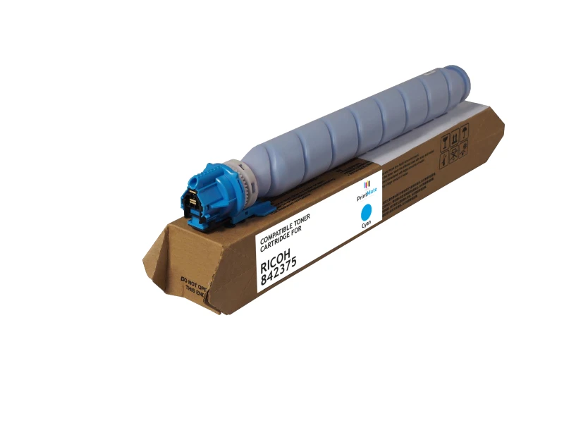 Image of PrintMate RICOH 842375. Compatible toner. Cyan 8000p