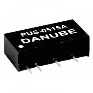 image of Danube PUS 0505E DCDC converter print 5 Vdc 5 Vdc 200 mA 1 W No. of outputs 1 x