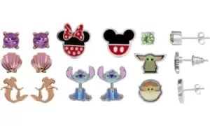 image of Peers Hardy Disney-Themed Earrings: Minnie Mouse Rose Gold Earrings