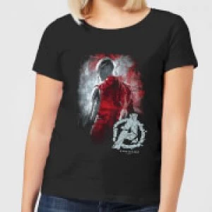 Image of Avengers Endgame Nebula Brushed Womens T-Shirt - Black