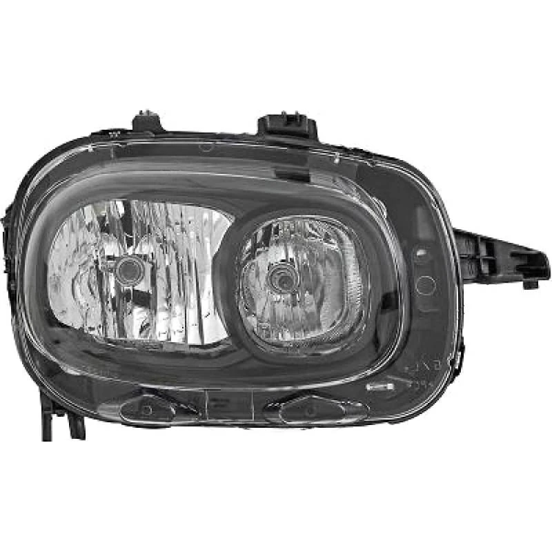 Image of DIEDERICHS 4007080 Headlights Priority Parts H7/H7, Right, with motor for headlamp levelling Headlight (259)
