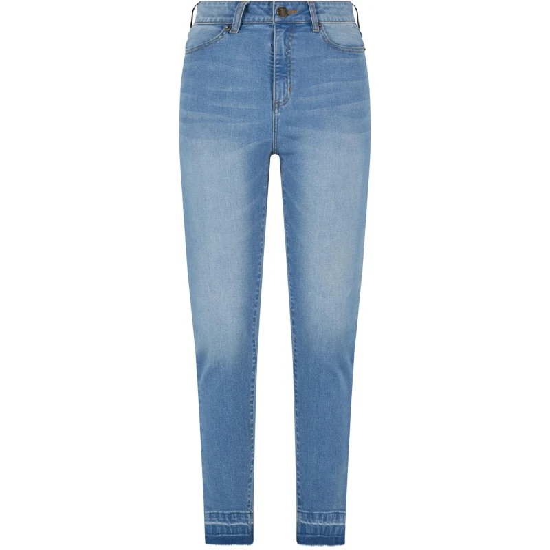 Image of Urban Classics Womens skinny jeans Urban Classics Bleu Female 33