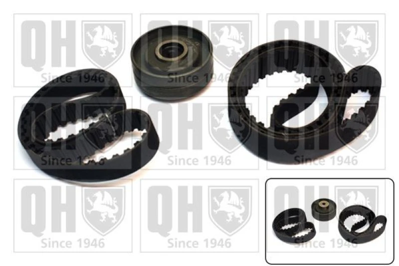 Image of QUINTON HAZELL Timing belt kit QUINTON HAZELL QBK808