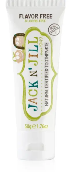 image of Jack N Jill Natural Flavour Free Toothpaste 50g