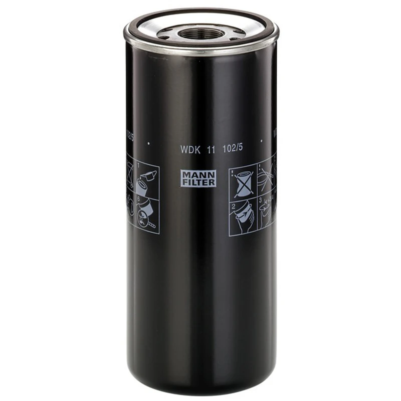 Image of MANN-FILTER WDK 11 102/5 Fuel Filter for high pressure levels Fuel filter (9)