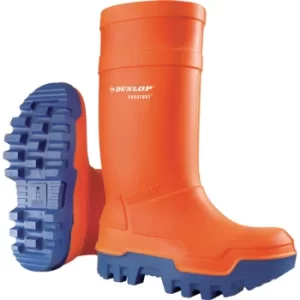 Image of Purofort Thermo+ Orange Wellington Boots Size 11 (46)