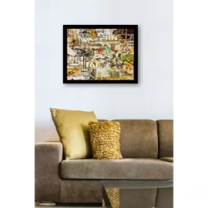 Image of SC0794 Multicolor Decorative Framed MDF Painting
