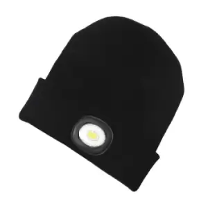 image of CK Tools T9608BHR Beanie Hat & Head Torch 80 Lumens