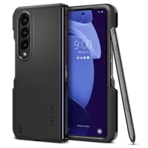 Image of Spigen Thin Fit P Samsung Galaxy Z Fold4 Hybrid Case - Black