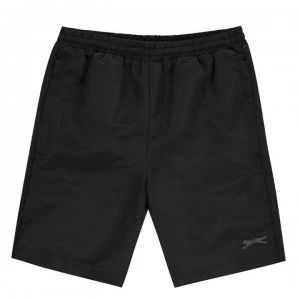 image of Slazenger Woven Shorts Junior Boys - Black