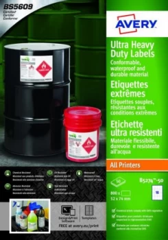 Image of Ultra-Resistant 52x74mm Pack 800