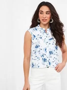 Image of Joe Browns Joe Browns Kiera Broderie Blouse Muti, Multi, Size 8, Women