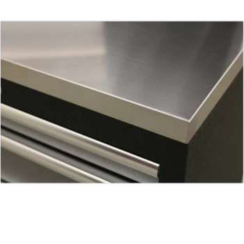 Image of Sealey Superline Pro Stainless Steel Worktop MSS System 2.04m