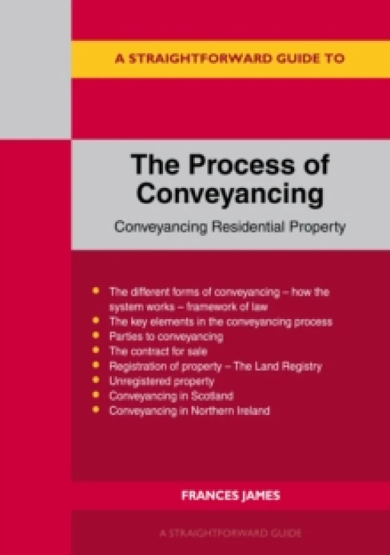 Image of A Straightforward Guide to the Process of Conveyancing Paperback / softback