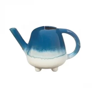 image of Sass & Belle Mojave Glaze Blue Watering Can