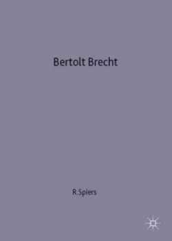 Image of Bertolt Brecht by Ronald Speirs Book
